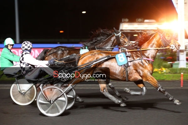 Nouvelle victoire d'un H de Cristal Money à Vincennes